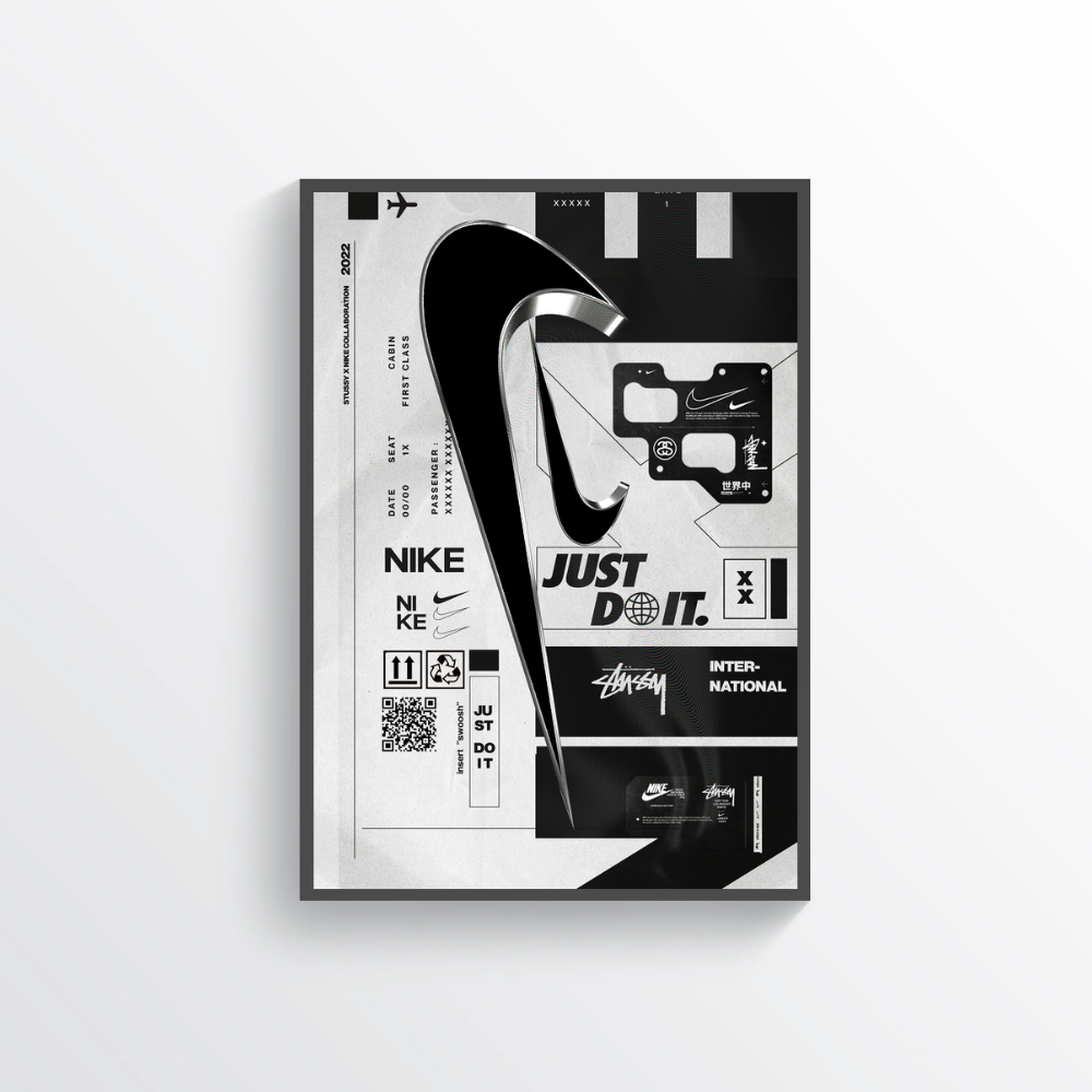 Nike x Stussy Mixed Media – Poster Kingz