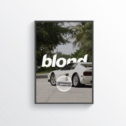 Blond White Ferrari